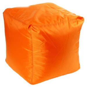 Пуфик - куб оранжевый